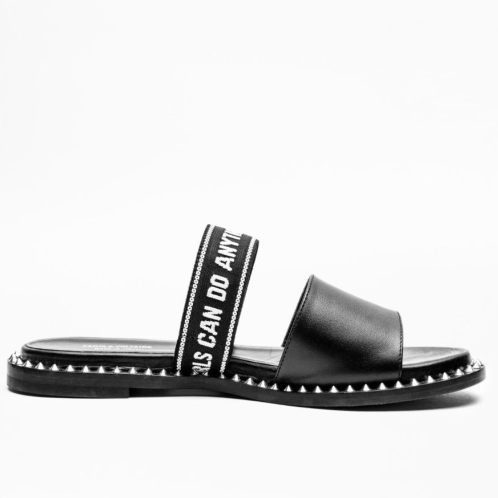Zadig & Voltaire Field Words Sandals